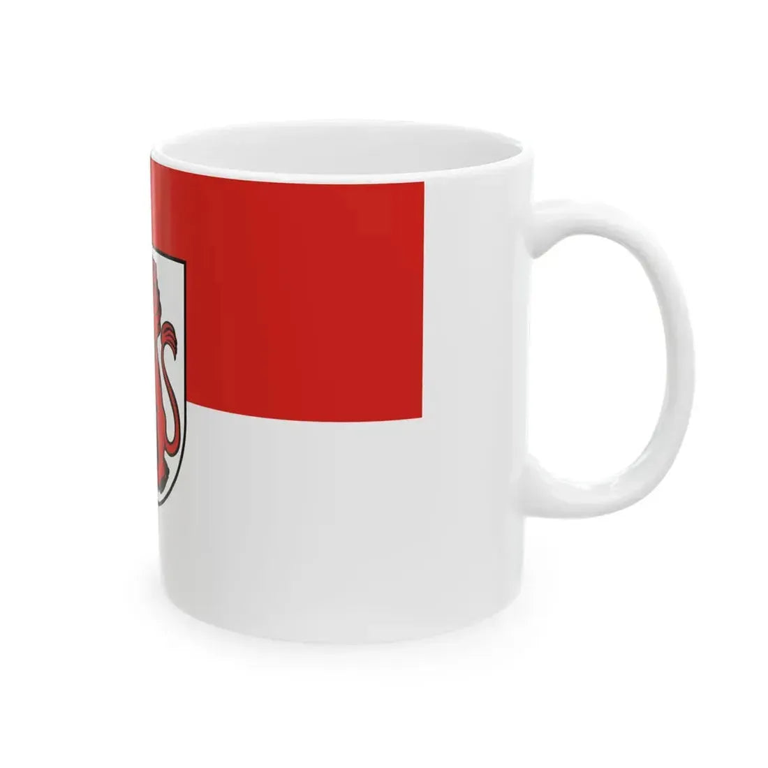 Flagge Neuhausen auf den Fildern (Germany) White Coffee Mug - Go Mug Yourself