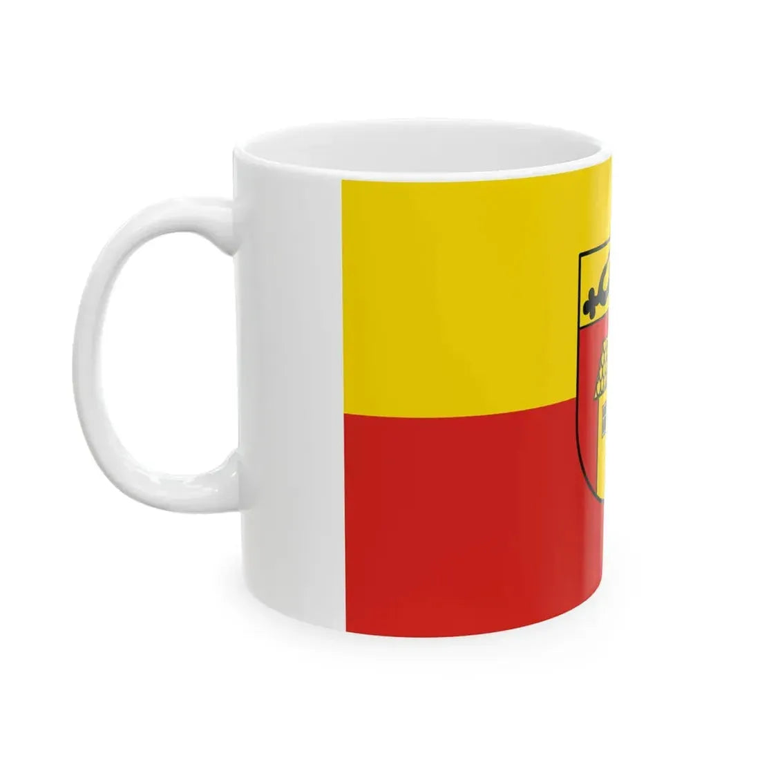 Flagge Neuhausen ob Eck (Germany) White Coffee Mug - Go Mug Yourself