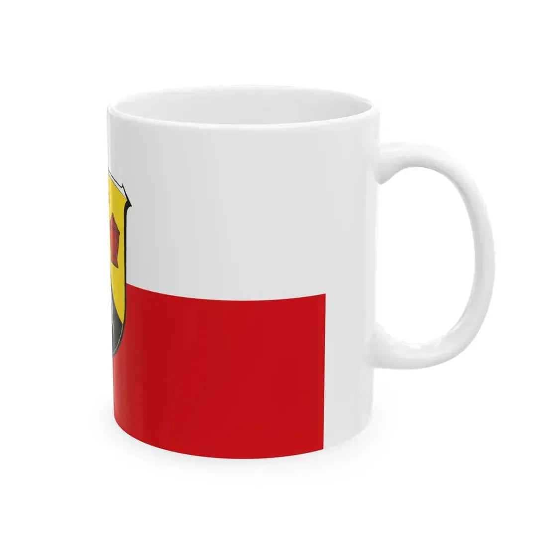 Flagge Neunkirchen Modautal (Germany) White Coffee Mug - Go Mug Yourself