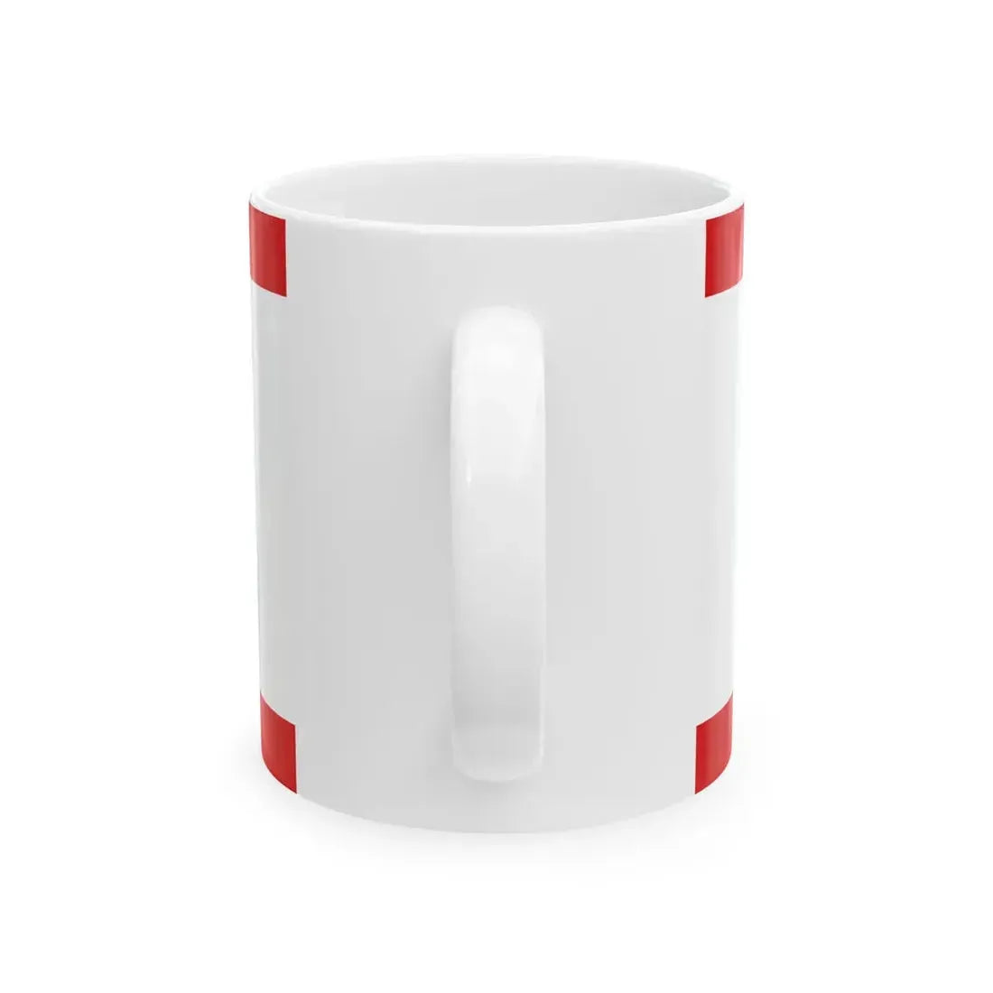 Flagge Niedernhausen Fischbachtal (Germany) White Coffee Mug - Go Mug Yourself