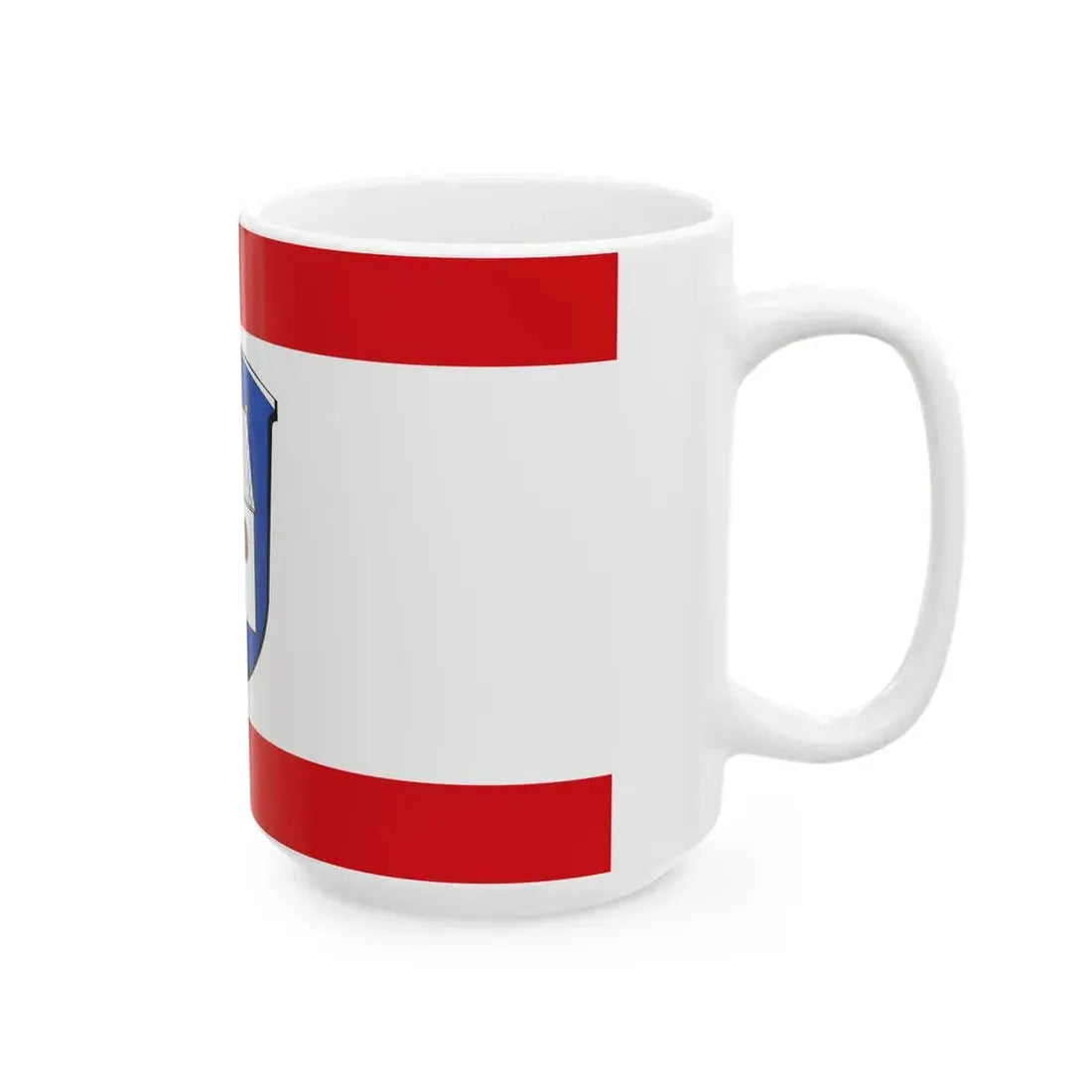 Flagge Niedernhausen Fischbachtal (Germany) White Coffee Mug - Go Mug Yourself
