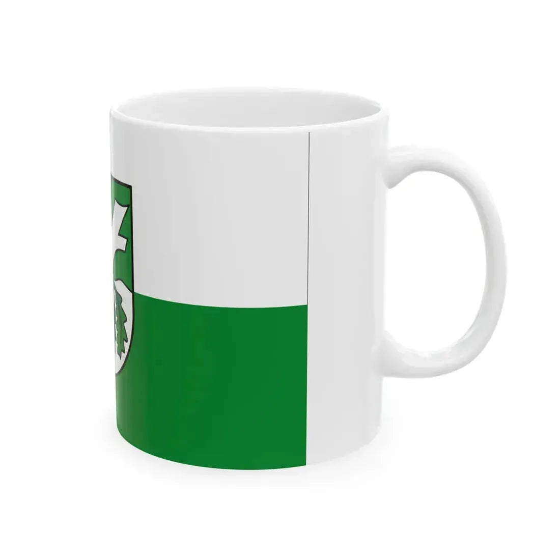 Flagge Niemetal (Germany) White Coffee Mug - Go Mug Yourself