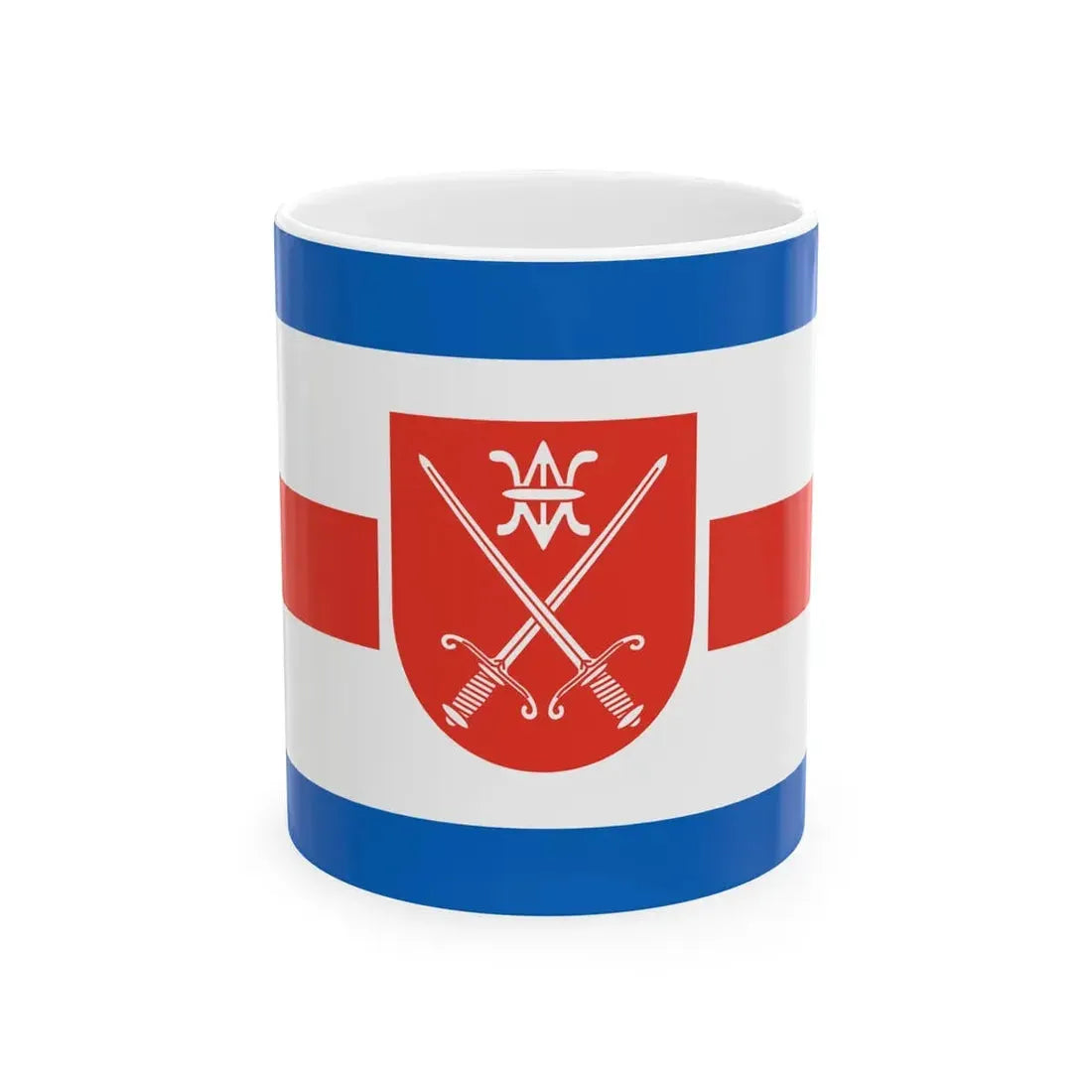 Flagge Niendorf Stecknitz (Germany) White Coffee Mug 11oz - Go Mug Yourself