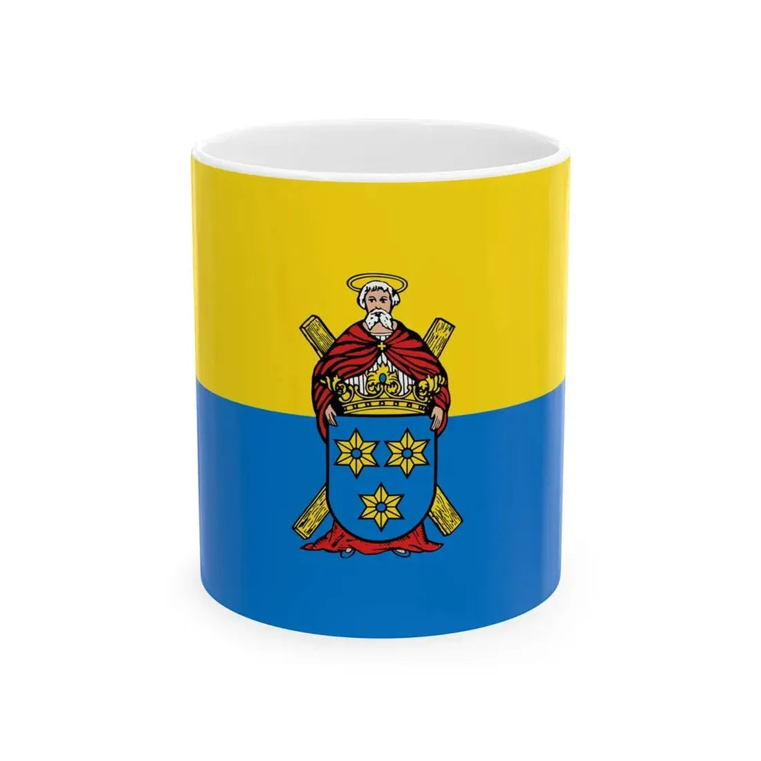 Flagge Norden Ostfriesland (Germany) White Coffee Mug 11oz - Go Mug Yourself