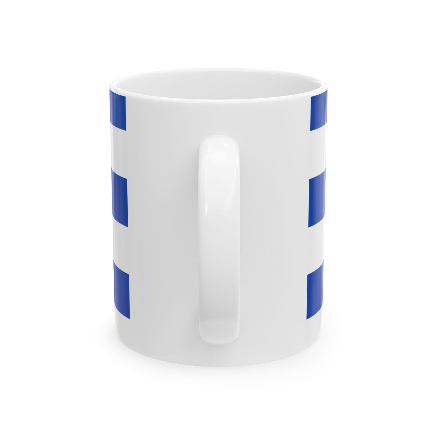 Flagge Norderney gross (Germany) White Coffee Mug-Go Mug Yourself