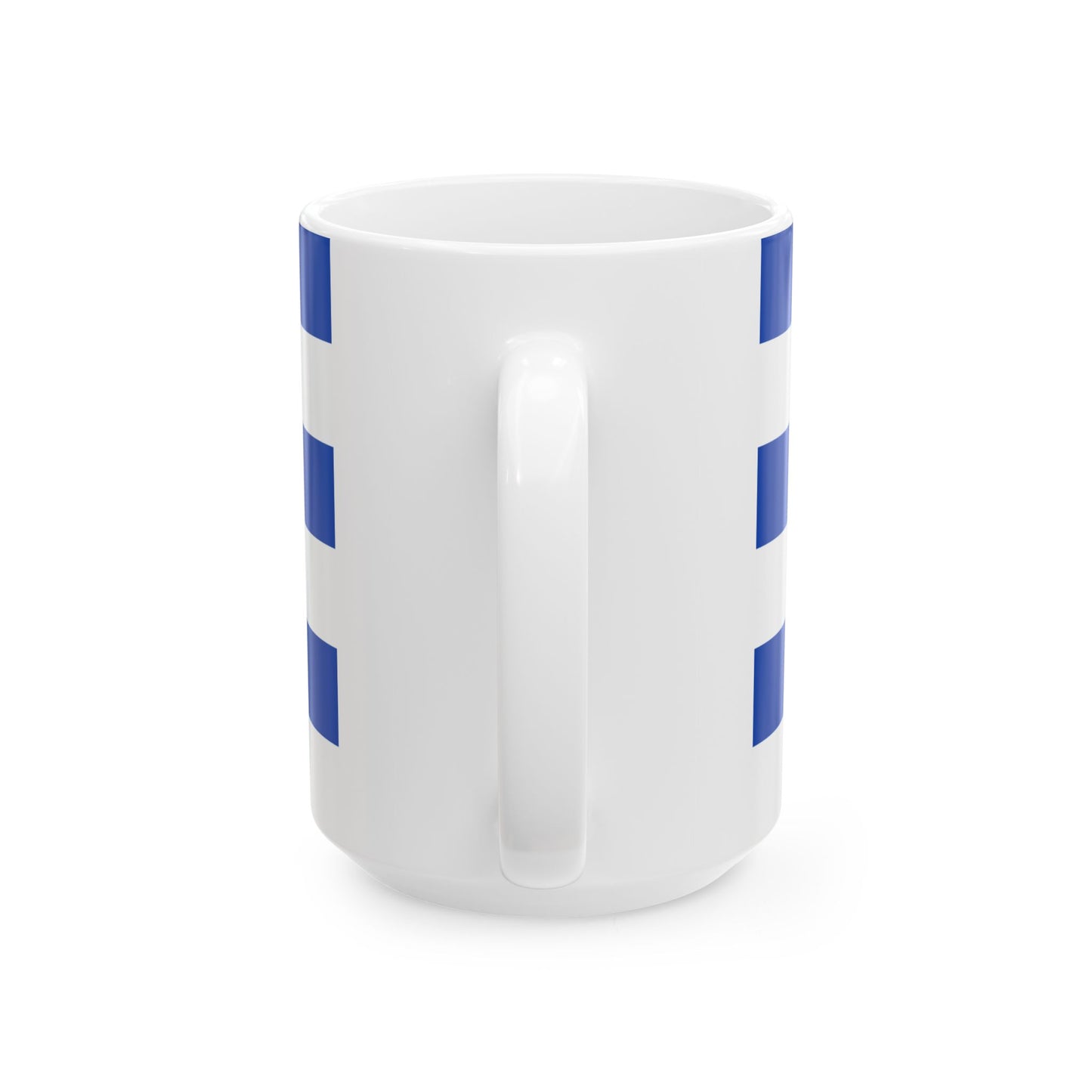 Flagge Norderney gross (Germany) White Coffee Mug-Go Mug Yourself
