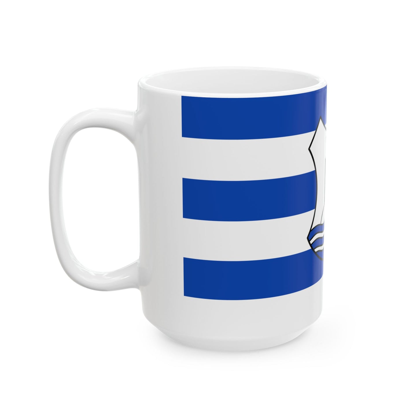 Flagge Norderney gross (Germany) White Coffee Mug-Go Mug Yourself