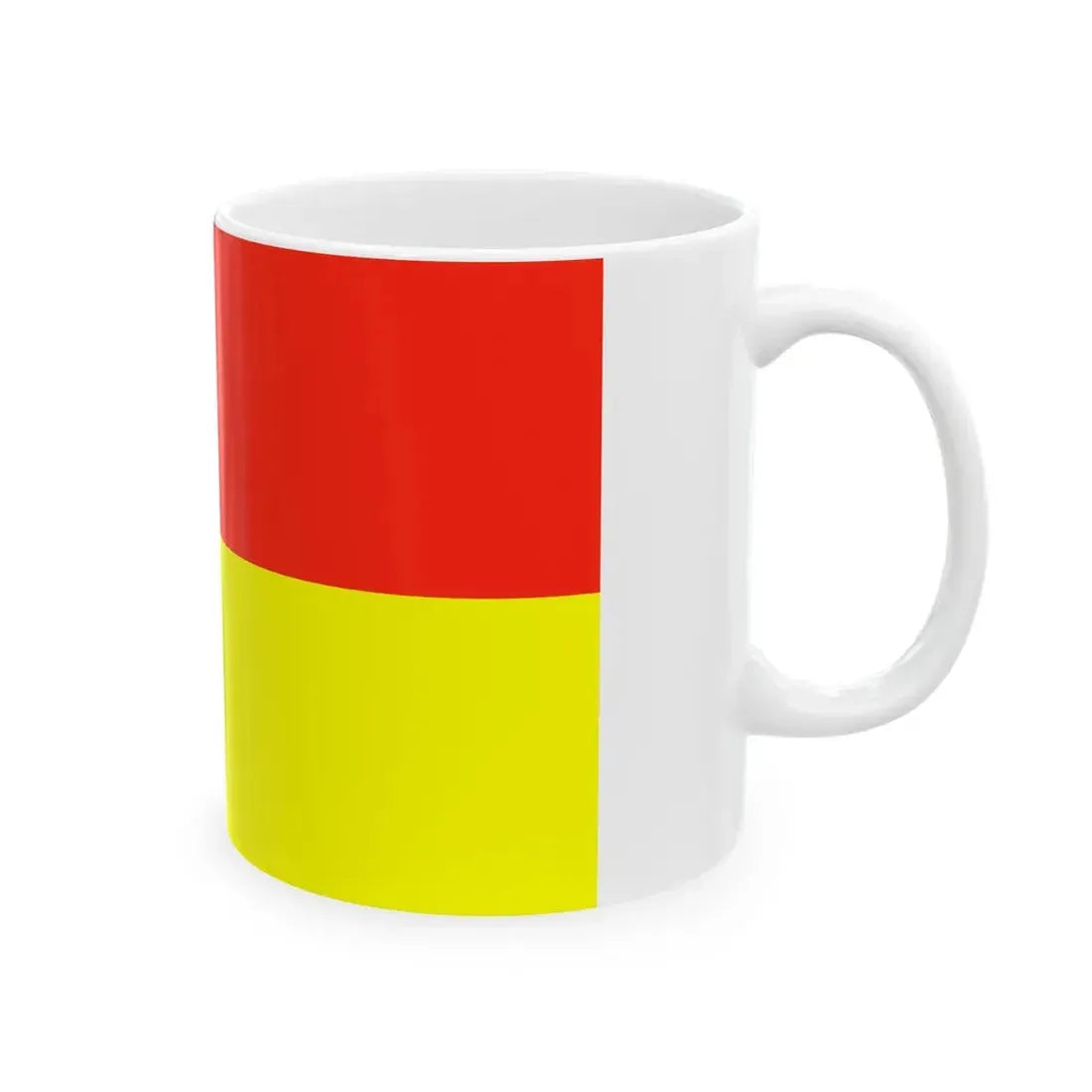 Flagge Nordhorn (Germany) White Coffee Mug - Go Mug Yourself