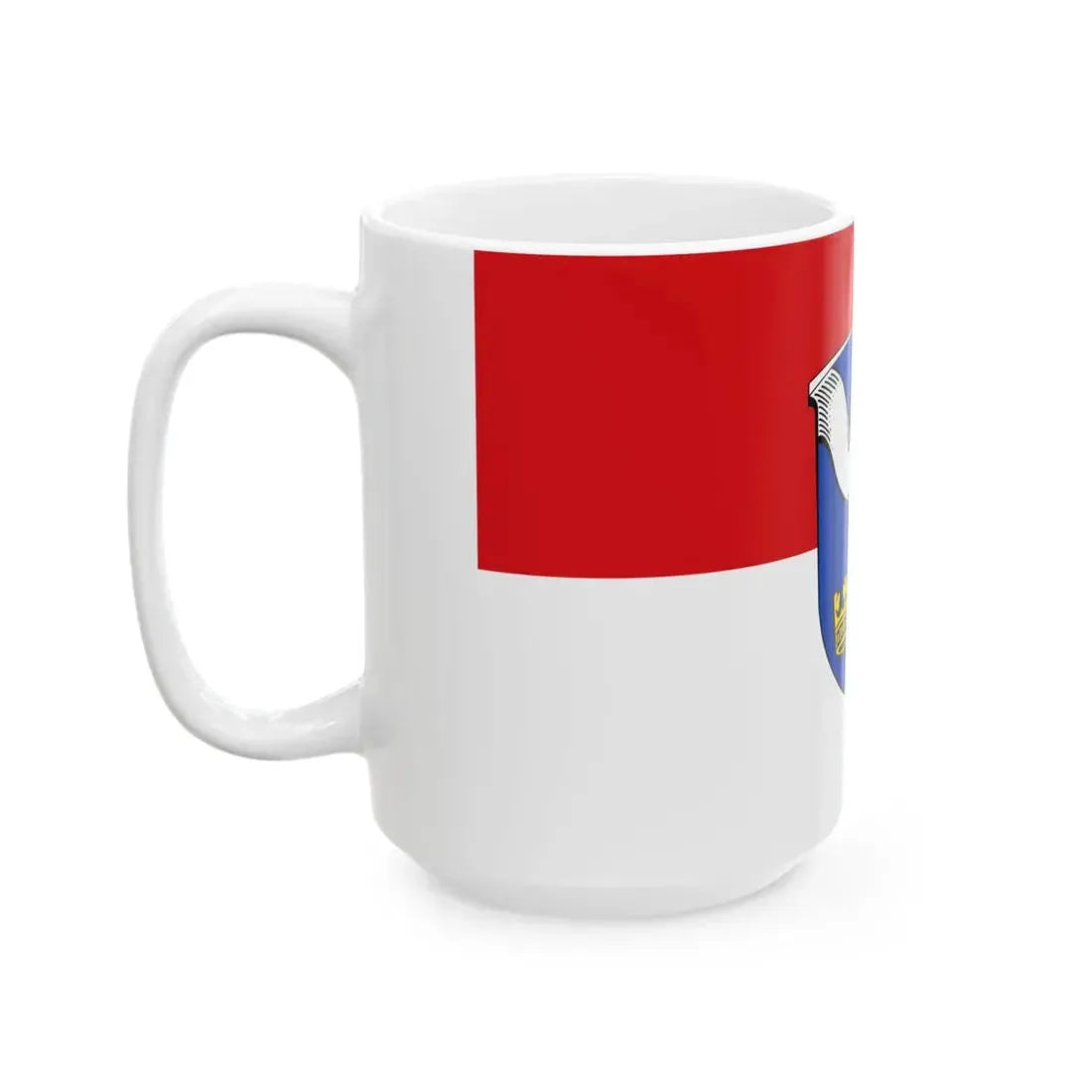 Flagge Ober-Kainsbach (Germany) White Coffee Mug - Go Mug Yourself
