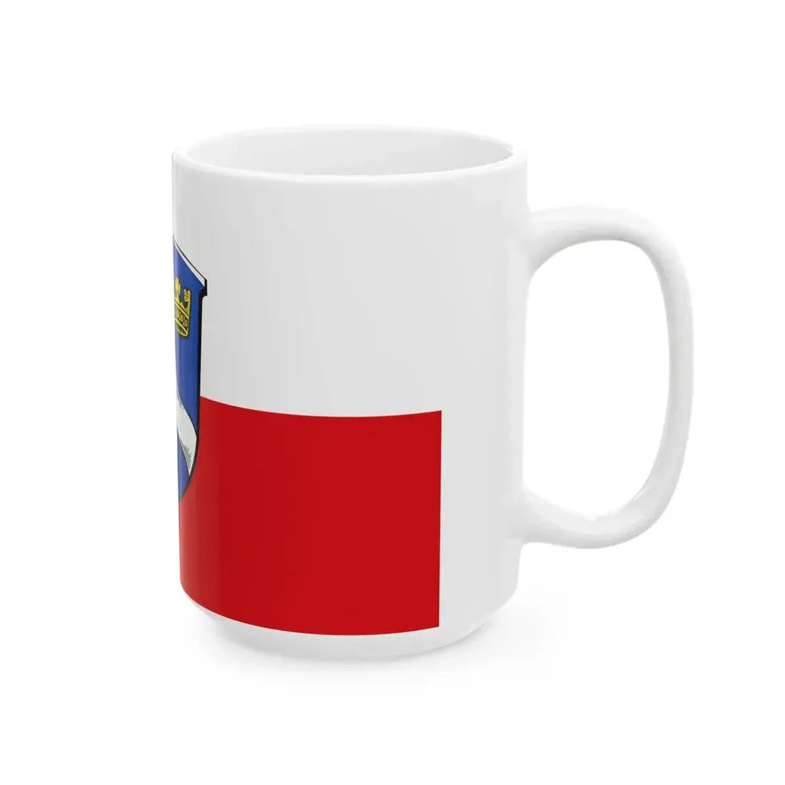 Flagge Ober-Kainsbach (Germany) White Coffee Mug - Go Mug Yourself