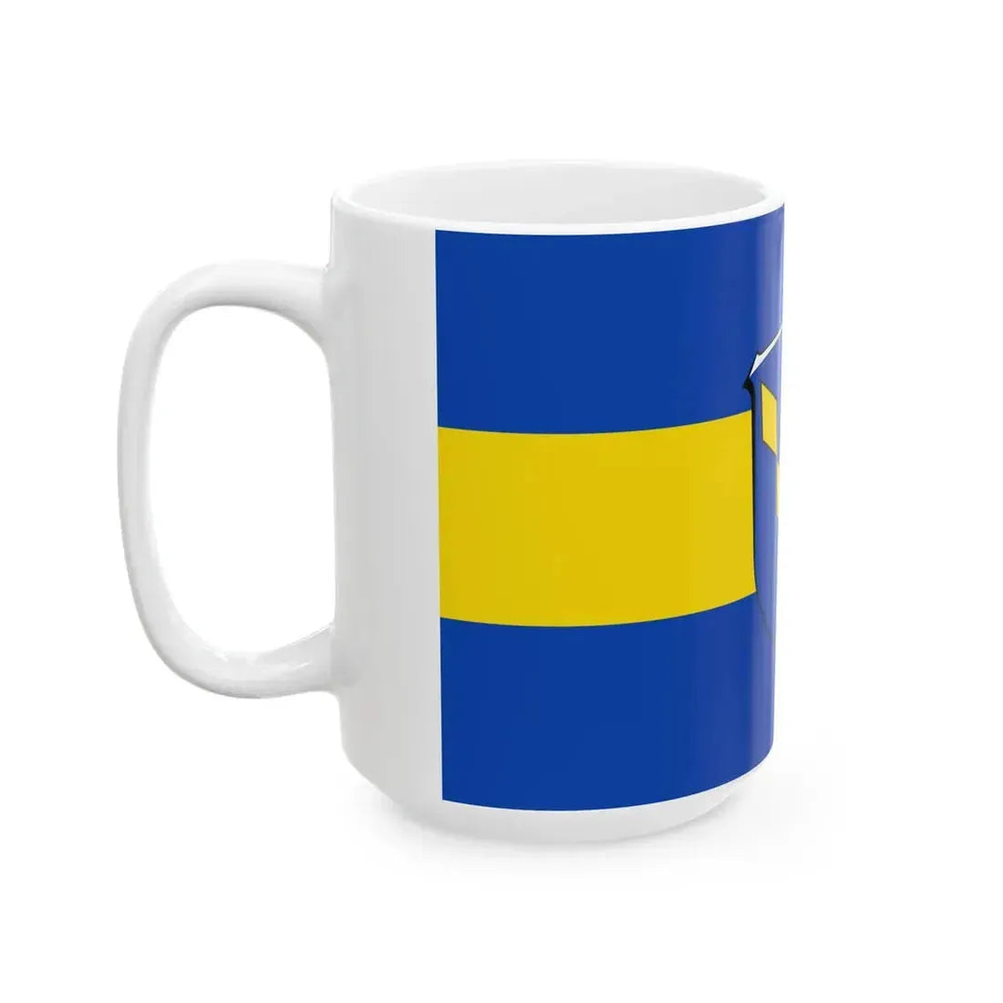 Flagge Oberasphe (Germany) White Coffee Mug - Go Mug Yourself