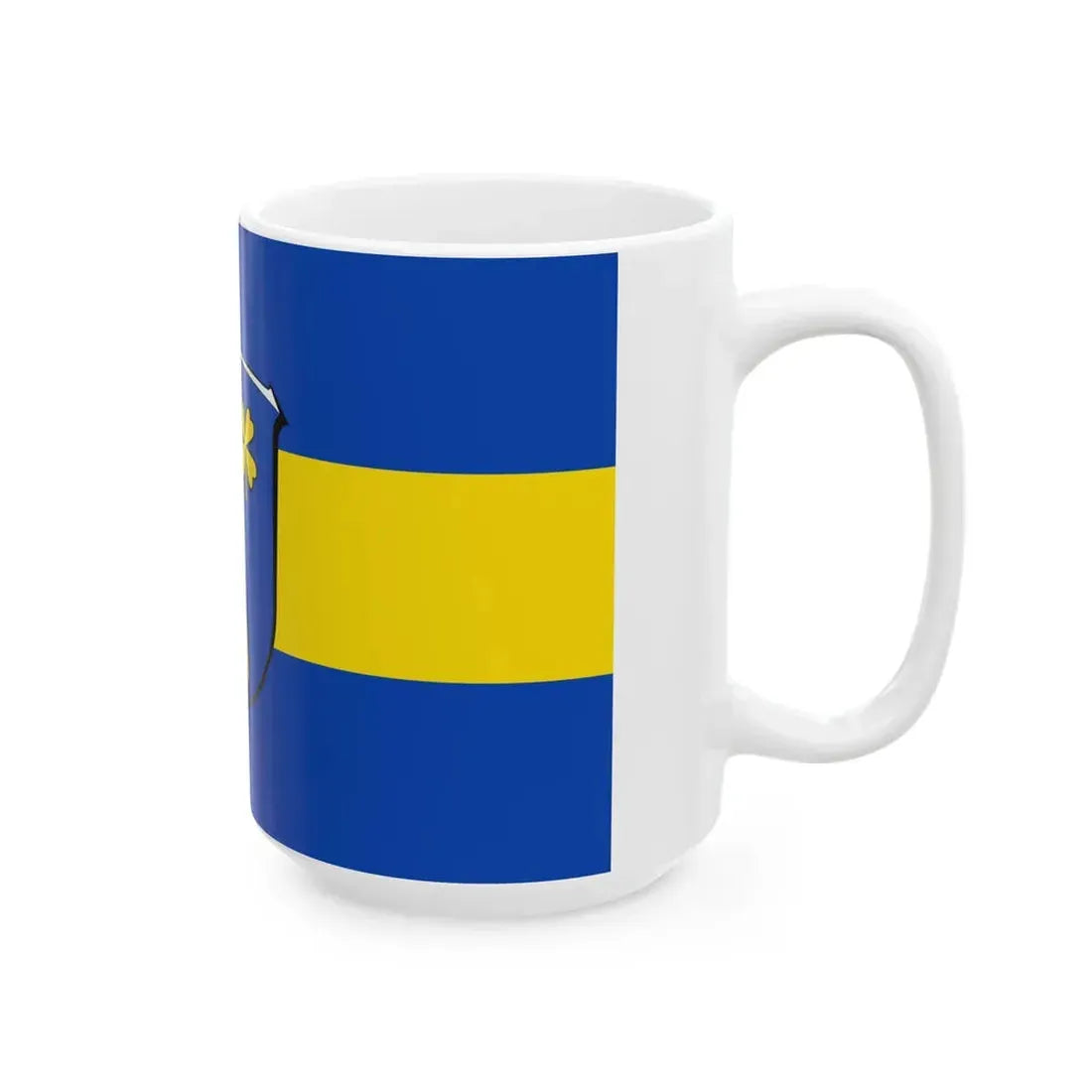 Flagge Oberasphe (Germany) White Coffee Mug - Go Mug Yourself