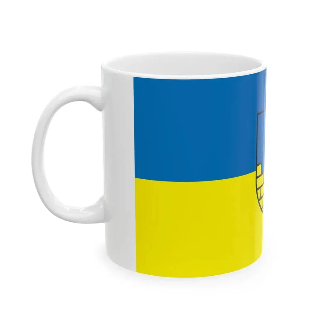 Flagge Oberlausitz (Germany) White Coffee Mug - Go Mug Yourself