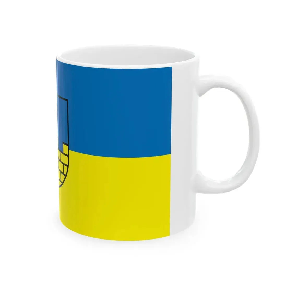 Flagge Oberlausitz (Germany) White Coffee Mug - Go Mug Yourself