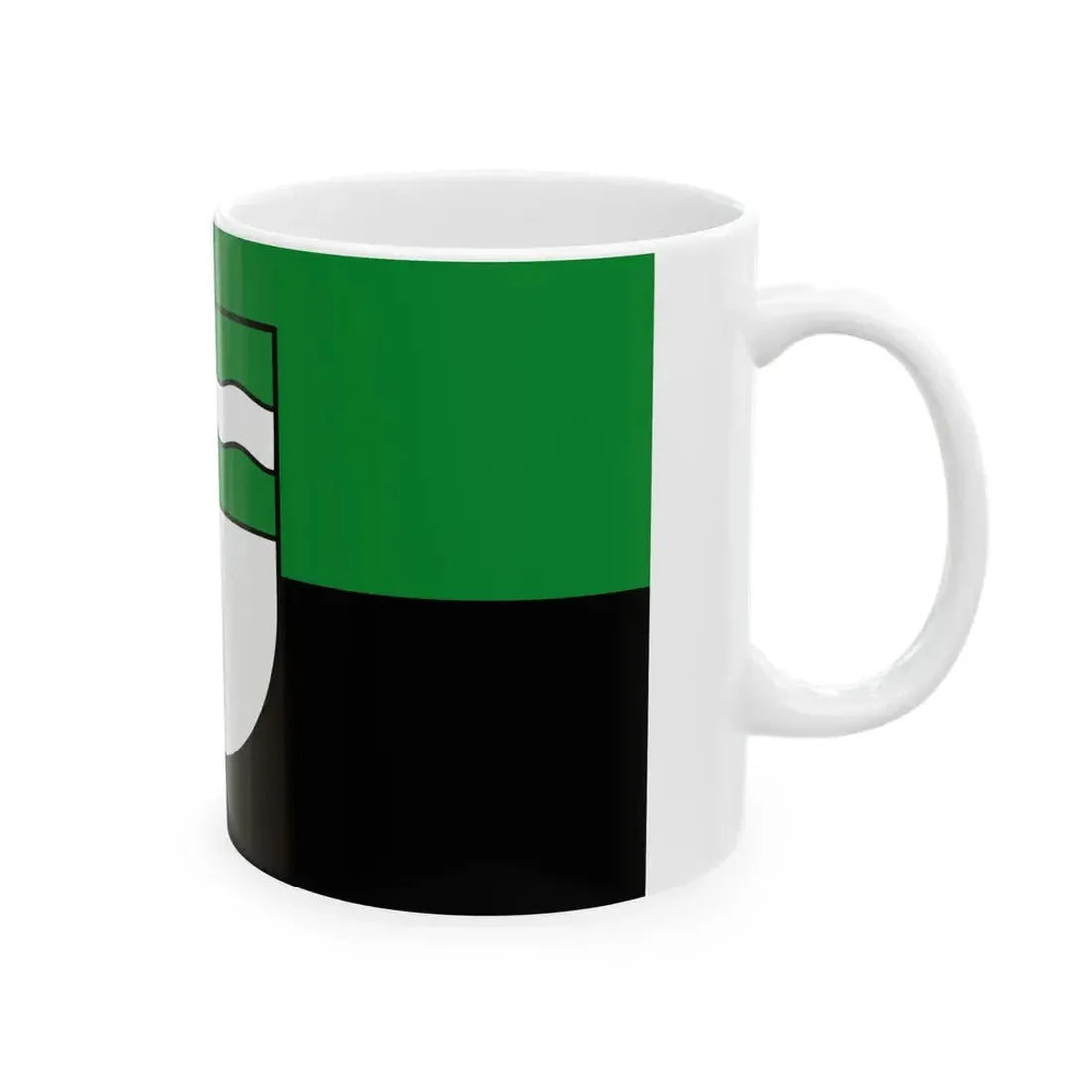 Flagge Oberndorf Oste (Germany) White Coffee Mug - Go Mug Yourself