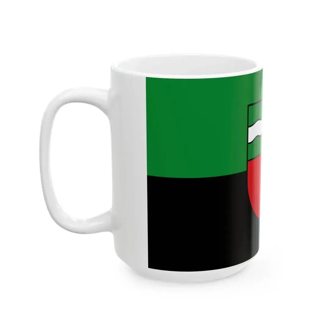 Flagge Oberndorf Oste (Germany) White Coffee Mug - Go Mug Yourself