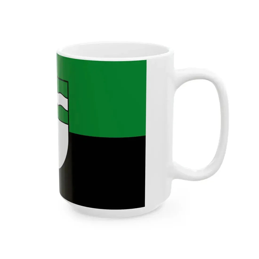 Flagge Oberndorf Oste (Germany) White Coffee Mug - Go Mug Yourself