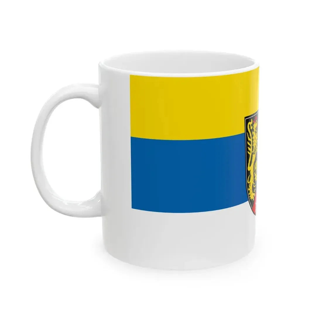 Flagge Oberpfalz (Germany) White Coffee Mug - Go Mug Yourself
