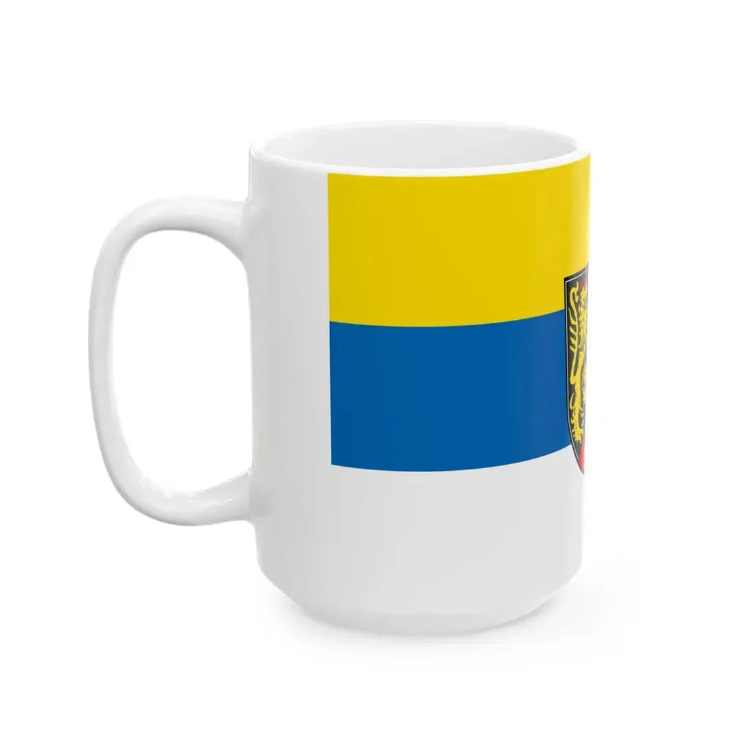 Flagge Oberpfalz (Germany) White Coffee Mug - Go Mug Yourself