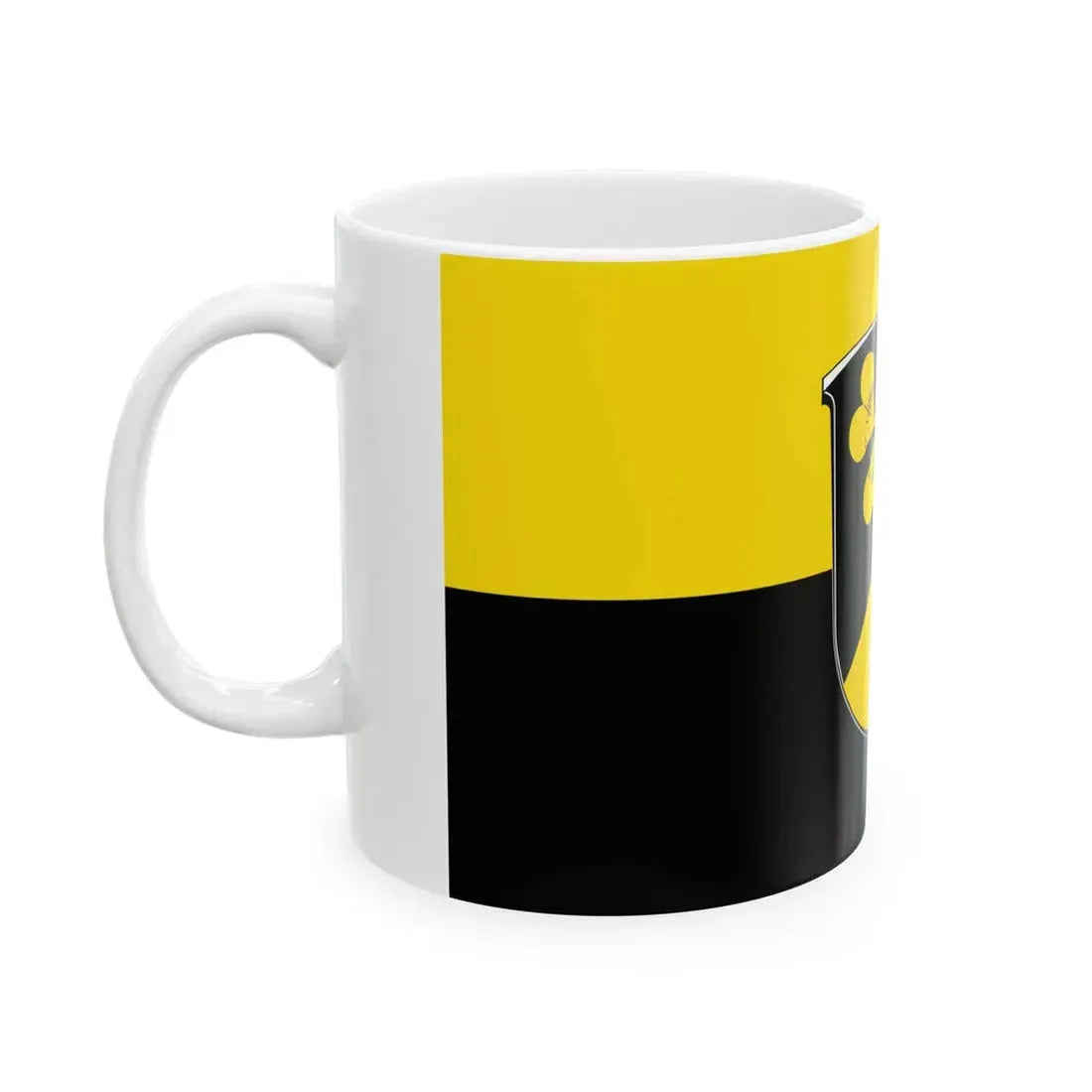 Flagge Offenbach Mittenaar (Germany) White Coffee Mug - Go Mug Yourself