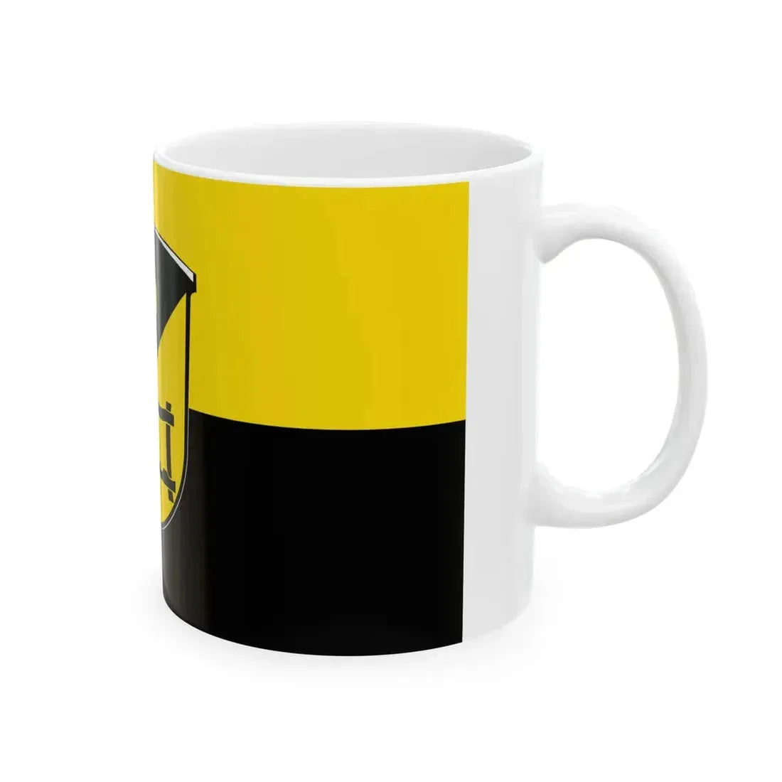 Flagge Offenbach Mittenaar (Germany) White Coffee Mug - Go Mug Yourself