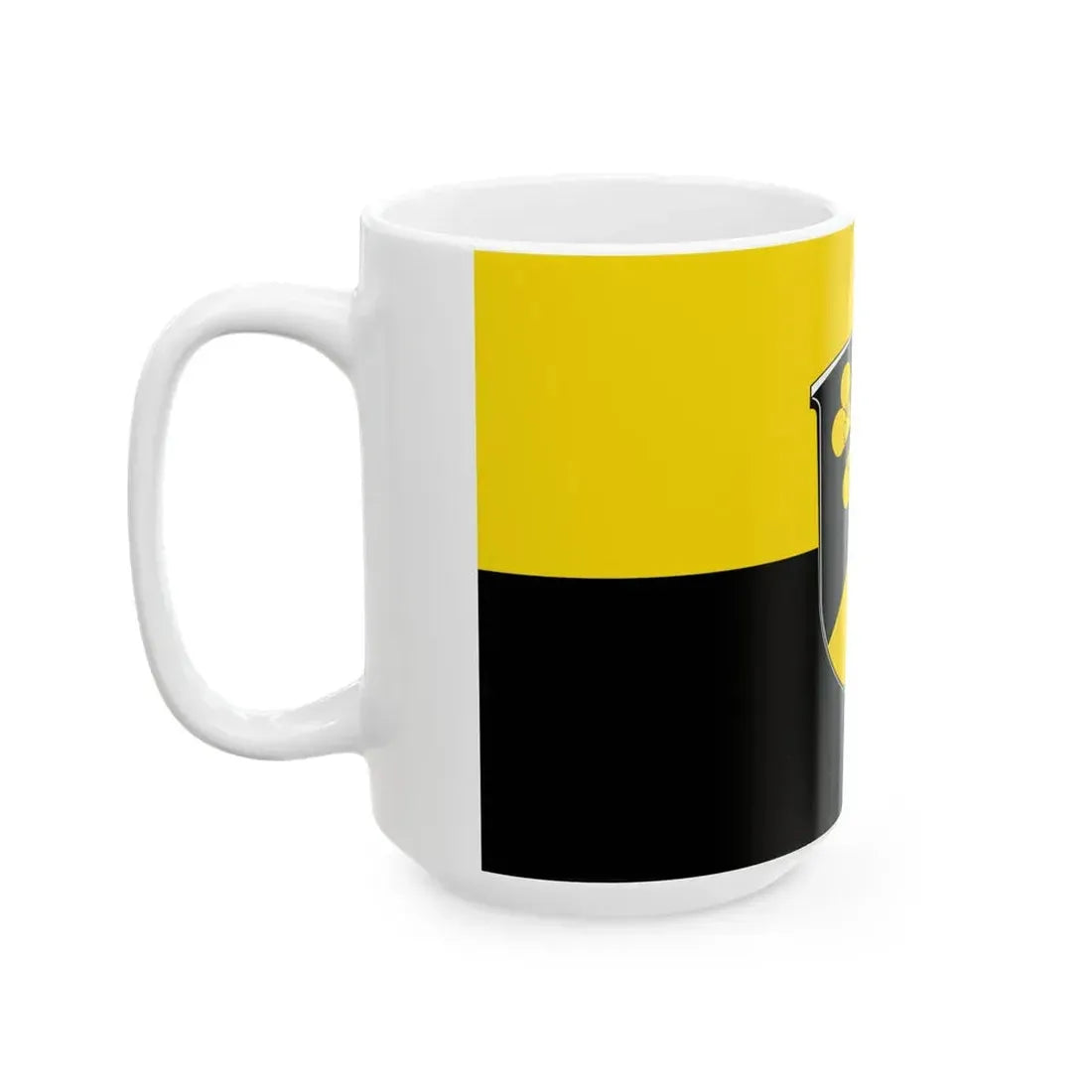 Flagge Offenbach Mittenaar (Germany) White Coffee Mug - Go Mug Yourself