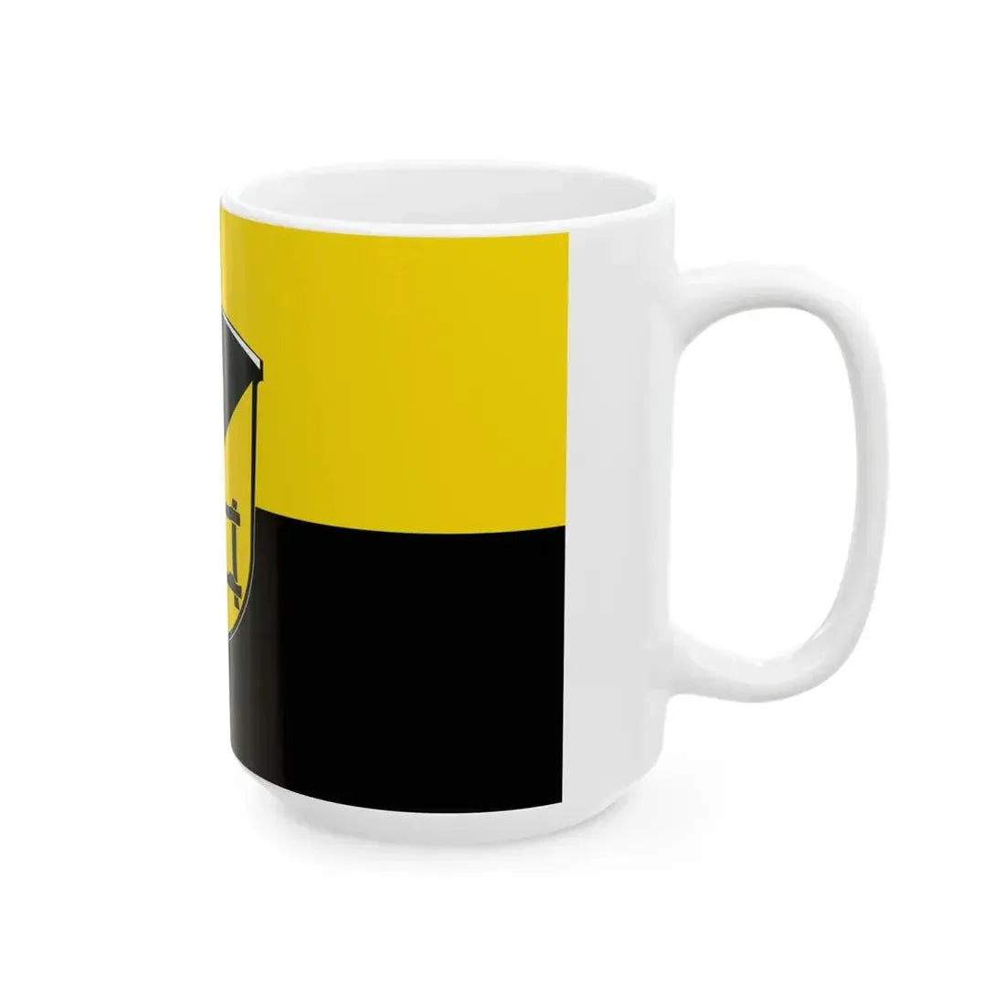Flagge Offenbach Mittenaar (Germany) White Coffee Mug - Go Mug Yourself