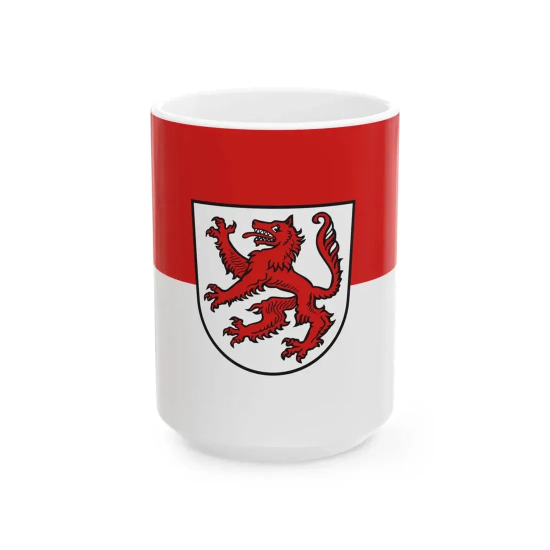 Flagge Passau (Germany) White Coffee Mug 15oz - Go Mug Yourself