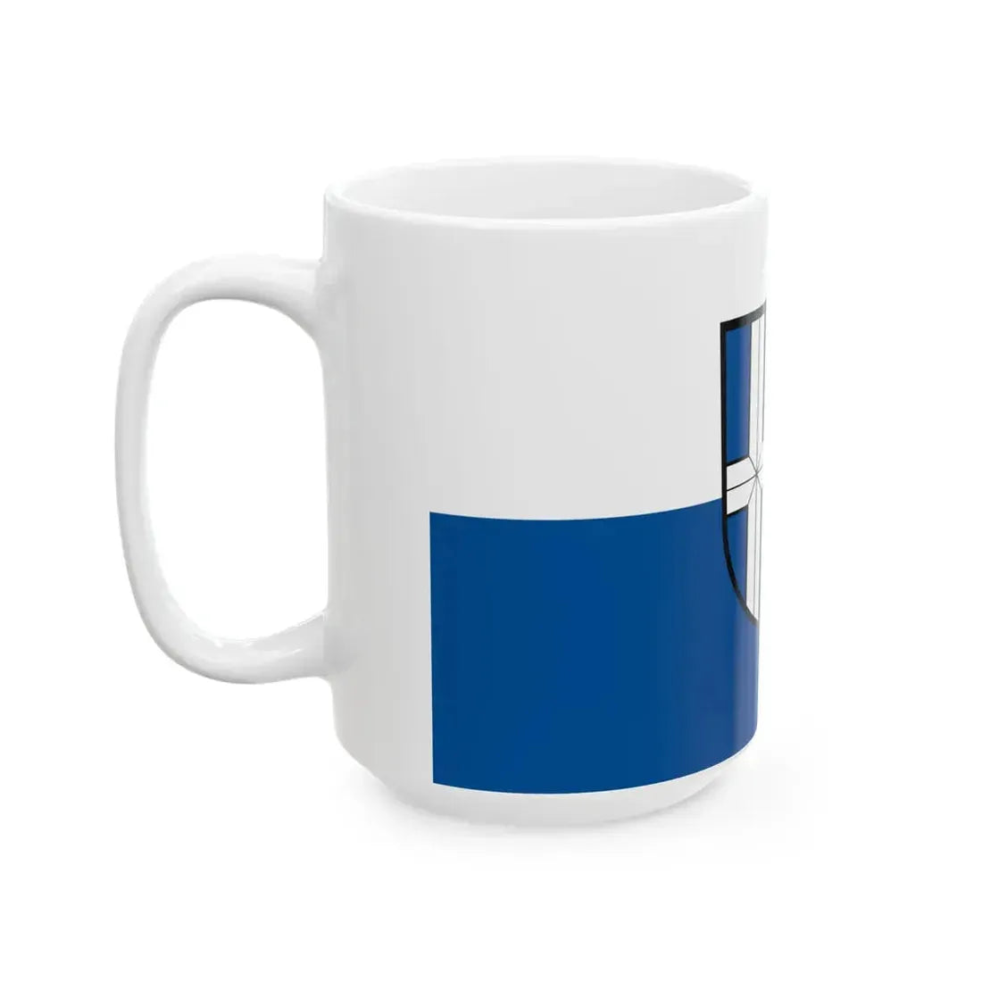 Flagge Philippsburg (Germany) White Coffee Mug - Go Mug Yourself