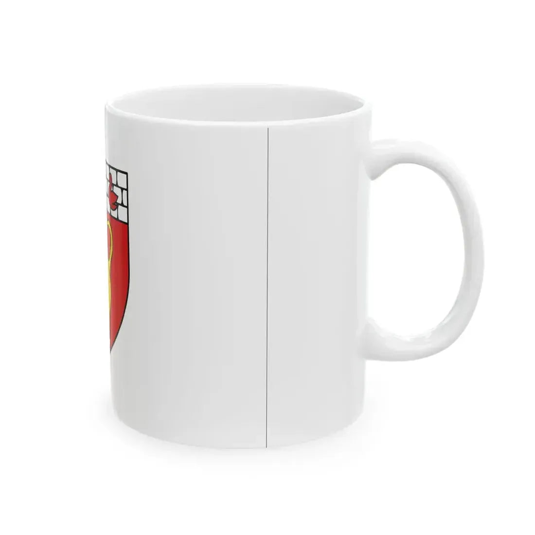 Flagge Raeren (Belgium) White Coffee Mug - Go Mug Yourself