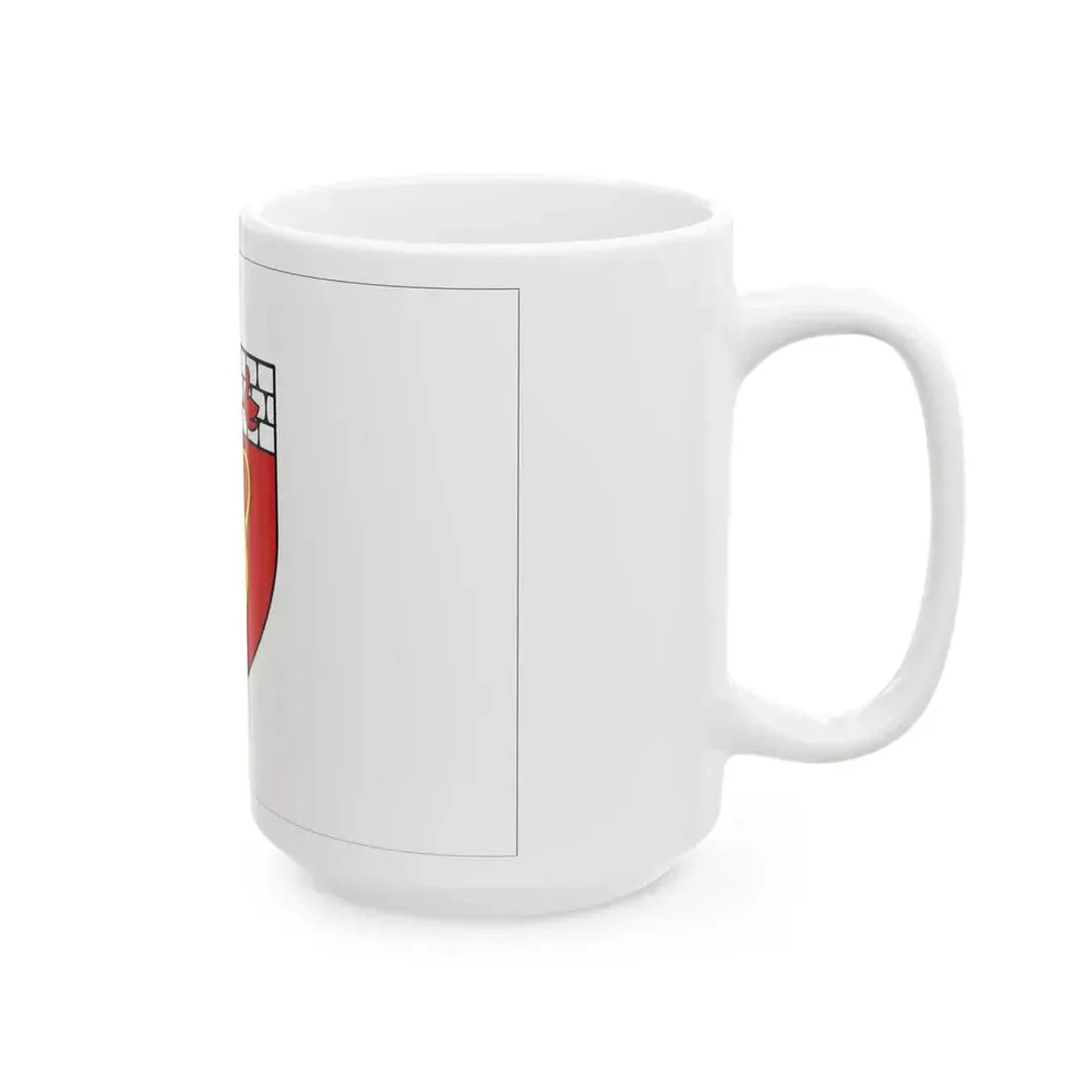 Flagge Raeren (Belgium) White Coffee Mug - Go Mug Yourself