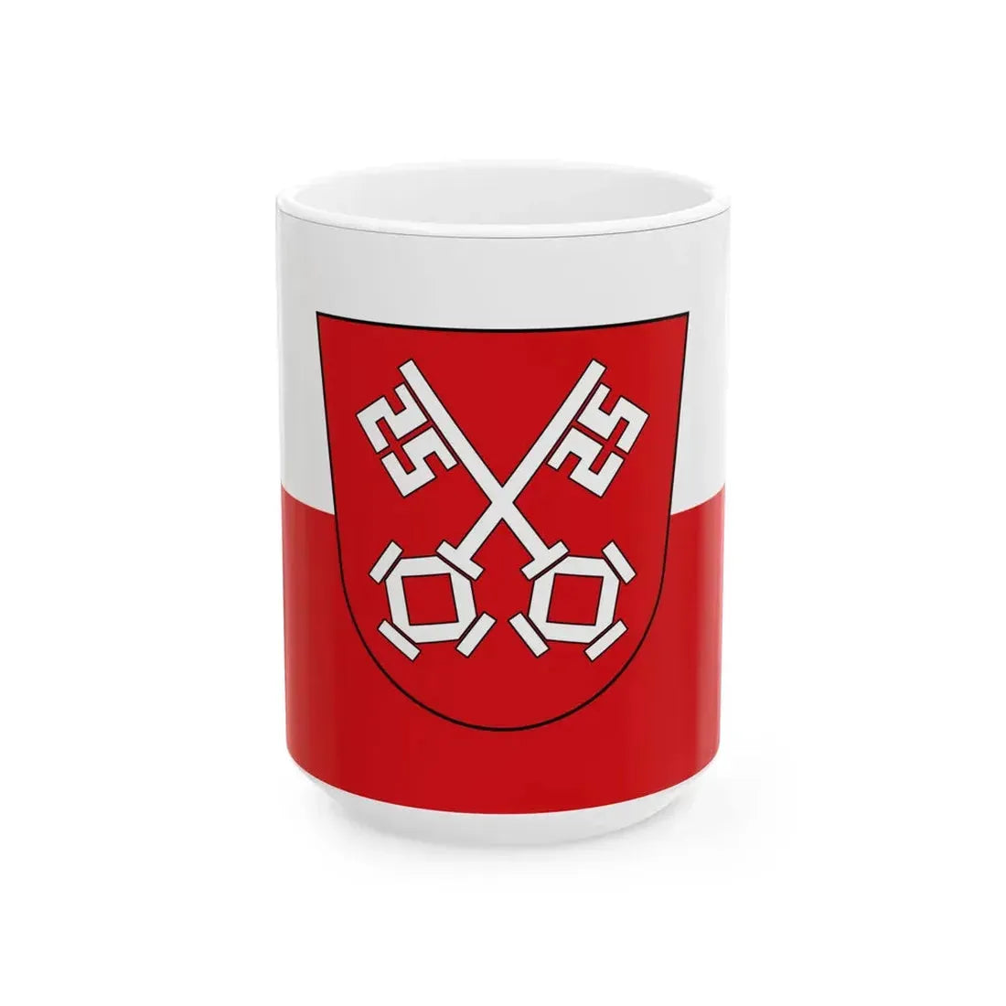 Flagge Regensburg (Germany) White Coffee Mug 15oz - Go Mug Yourself
