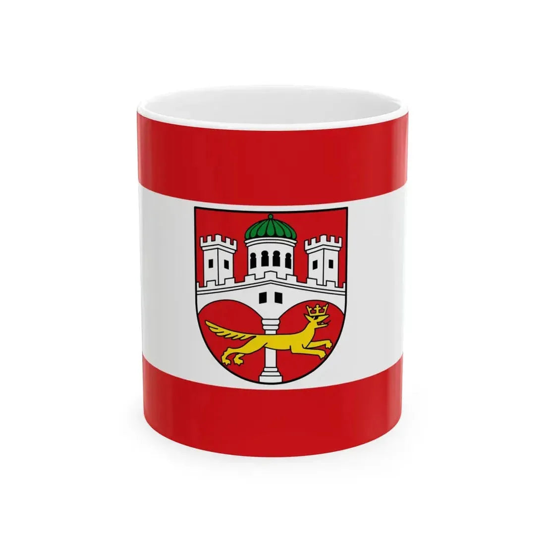 Flagge Remagen (Germany) White Coffee Mug 11oz - Go Mug Yourself