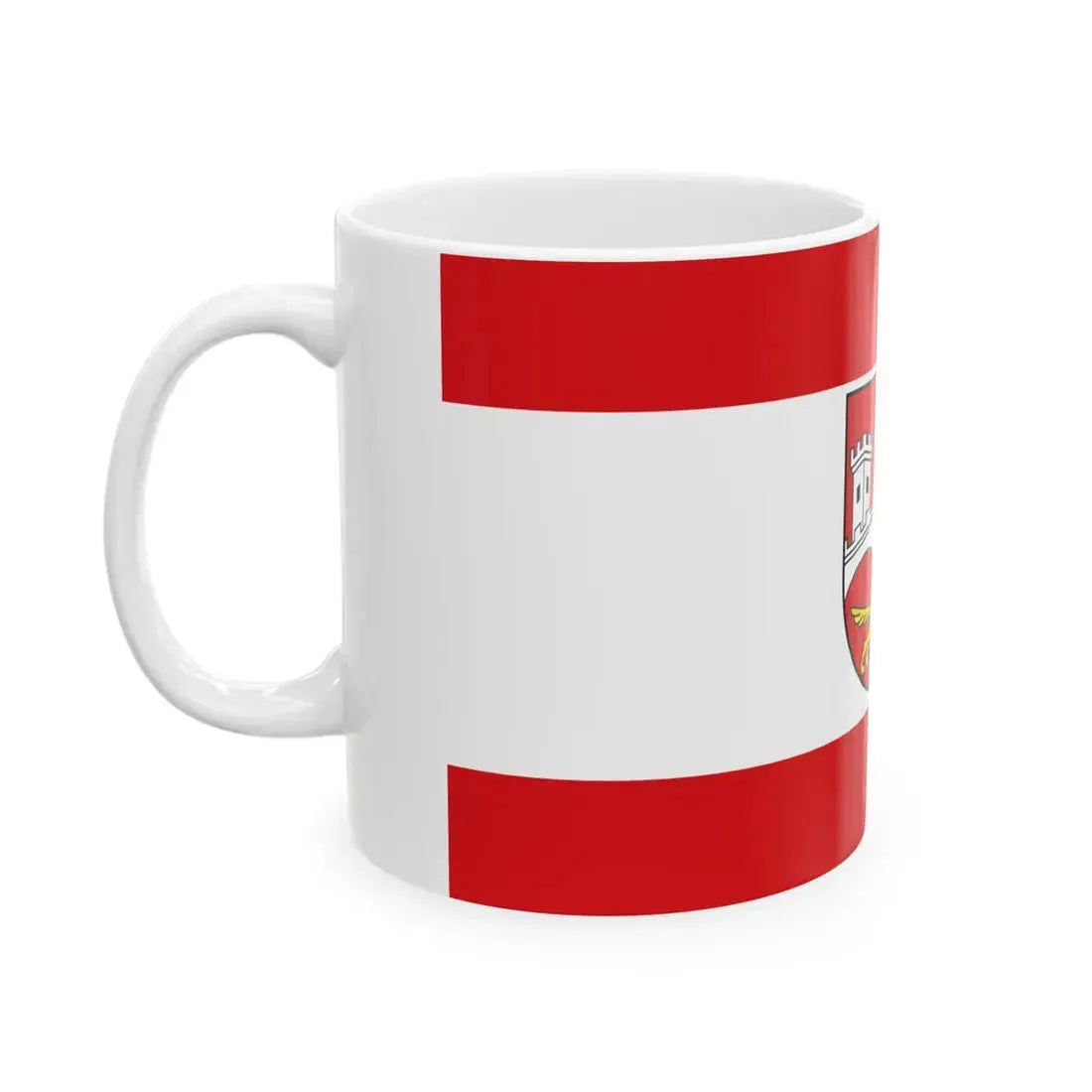 Flagge Remagen (Germany) White Coffee Mug - Go Mug Yourself
