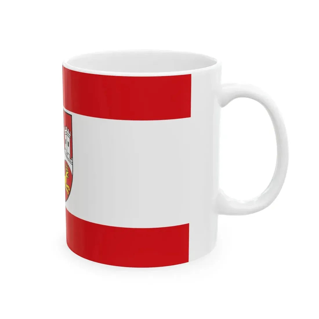 Flagge Remagen (Germany) White Coffee Mug - Go Mug Yourself