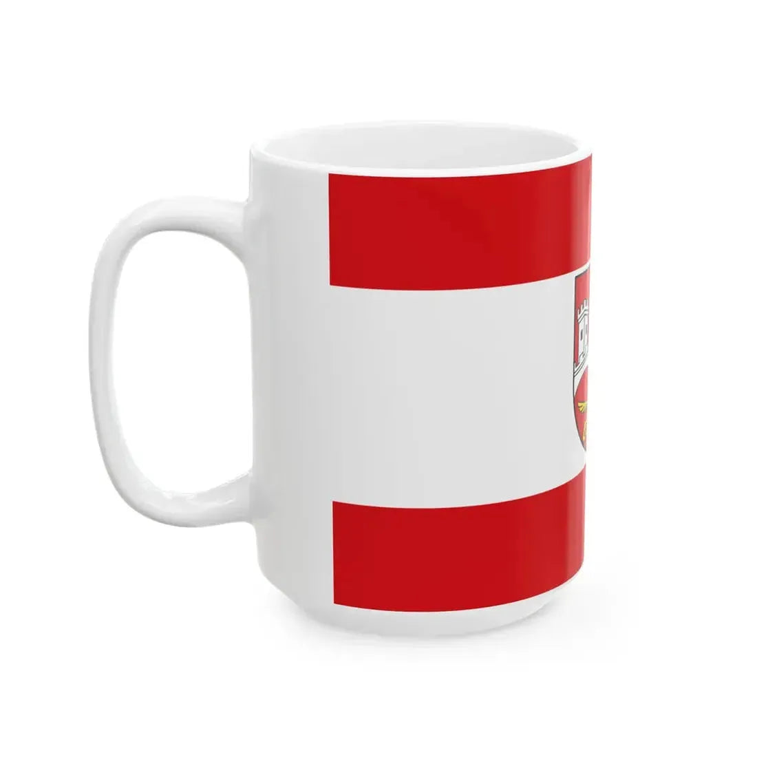 Flagge Remagen (Germany) White Coffee Mug - Go Mug Yourself