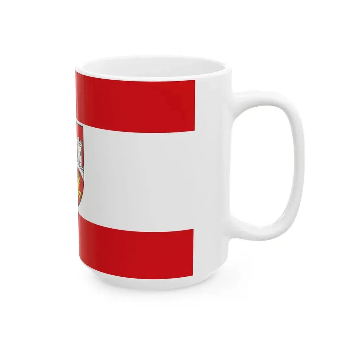 Flagge Remagen (Germany) White Coffee Mug - Go Mug Yourself