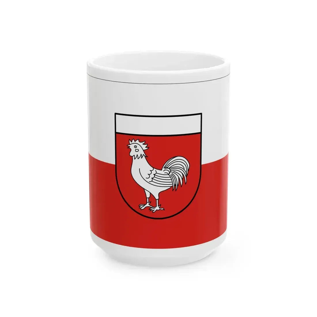 Flagge Renquishausen (Germany) White Coffee Mug 15oz - Go Mug Yourself