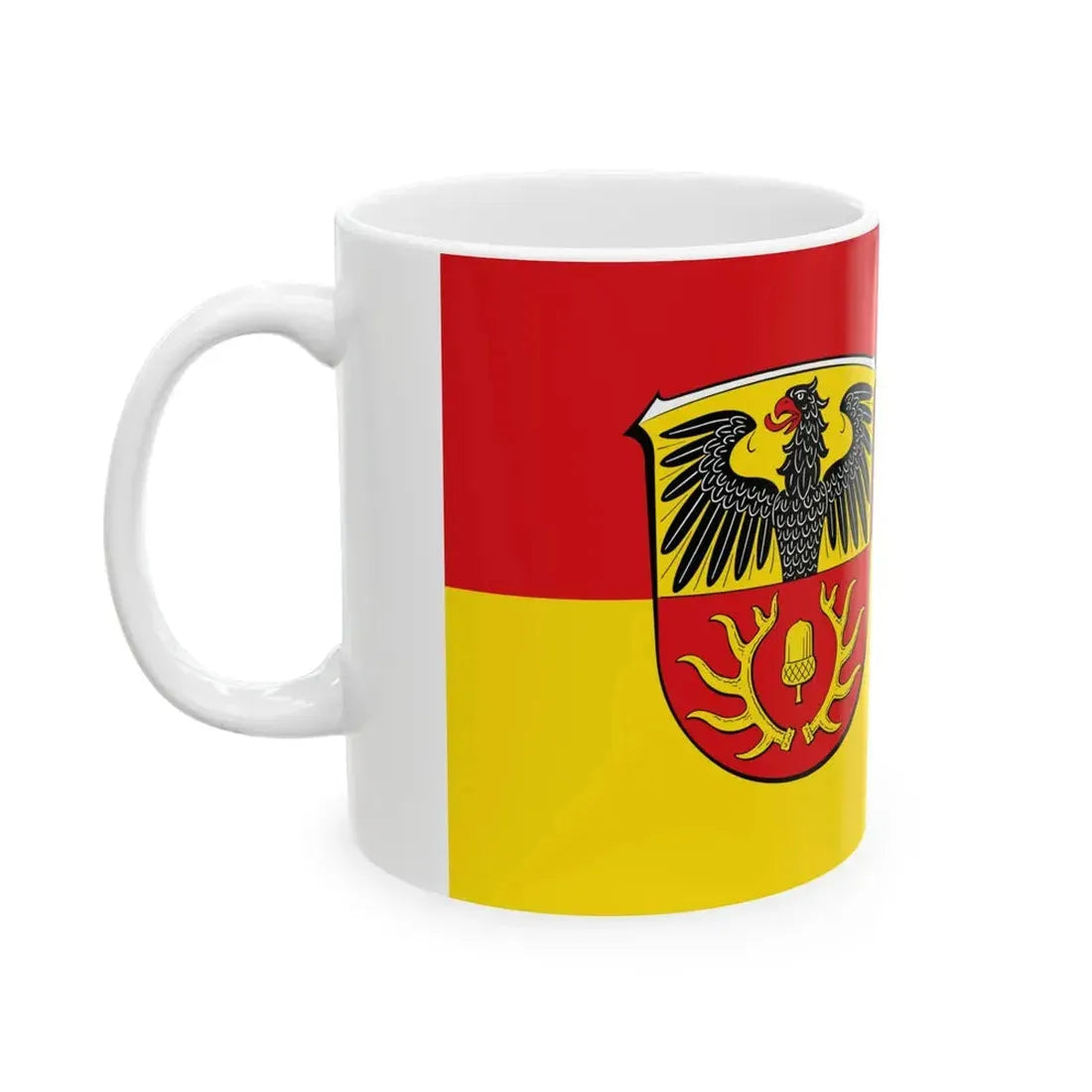 Flagge Rothenberg Odw (Germany) White Coffee Mug - Go Mug Yourself