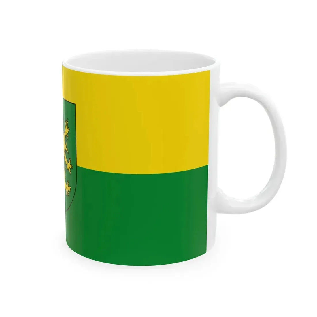 Flagge Rudolstadt (Germany) White Coffee Mug - Go Mug Yourself