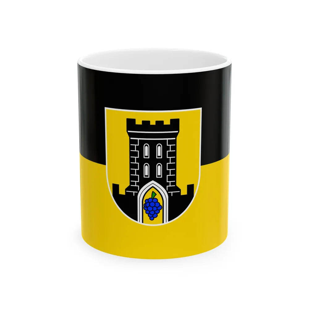 Flagge Ruppertsberg (Germany) White Coffee Mug 11oz - Go Mug Yourself