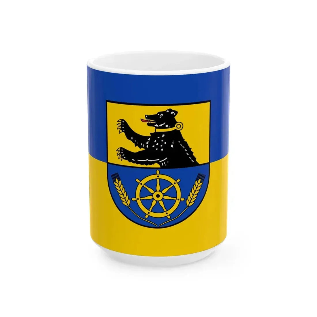 Flagge SamtgemEsens (Germany) White Coffee Mug 15oz - Go Mug Yourself