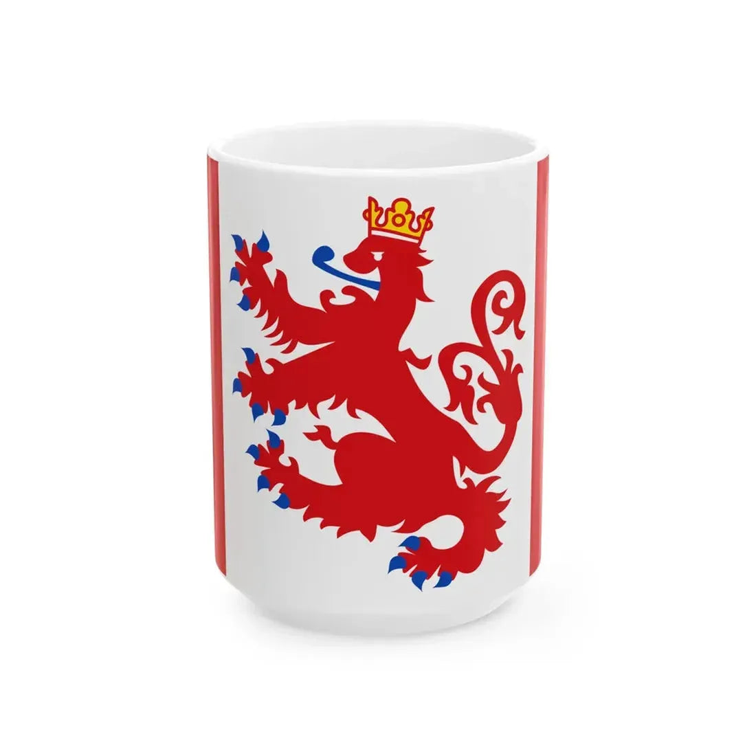 Flagge Sankt Vith (Belgium) White Coffee Mug 15oz - Go Mug Yourself