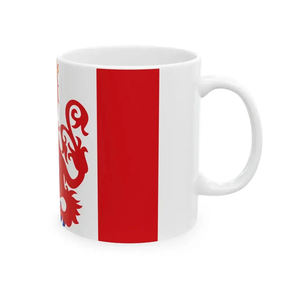 Flagge Sankt Vith (Belgium) White Coffee Mug - Go Mug Yourself