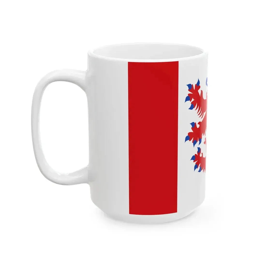 Flagge Sankt Vith (Belgium) White Coffee Mug - Go Mug Yourself