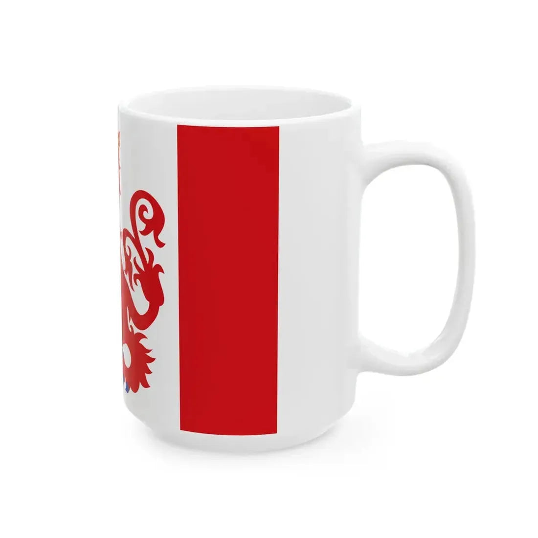 Flagge Sankt Vith (Belgium) White Coffee Mug - Go Mug Yourself