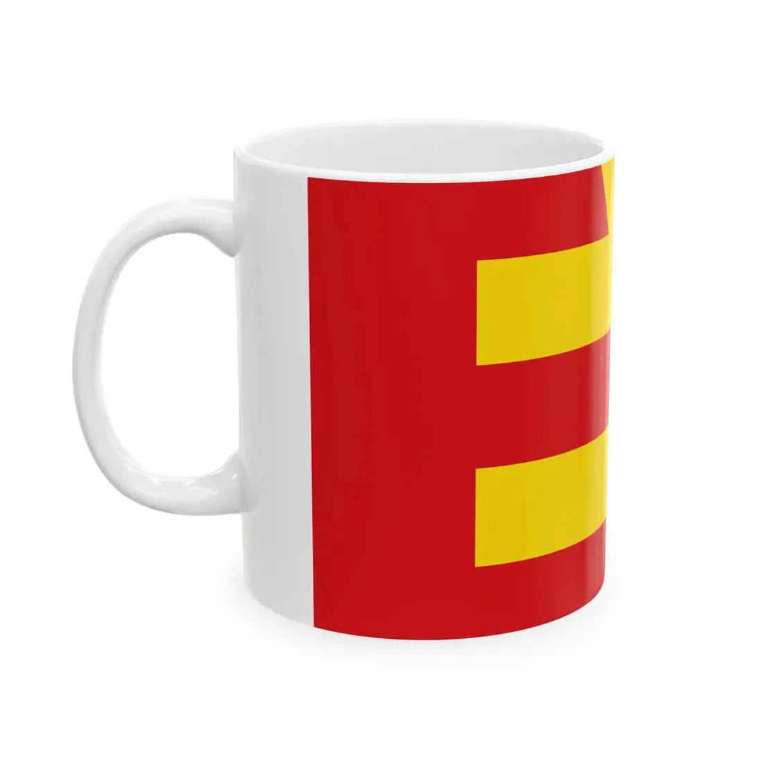 Flagge Schiffswerft Philipp Ebert und Soehne (Germany) White Coffee Mug - Go Mug Yourself