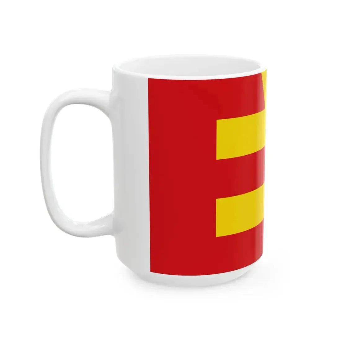 Flagge Schiffswerft Philipp Ebert und Soehne (Germany) White Coffee Mug - Go Mug Yourself