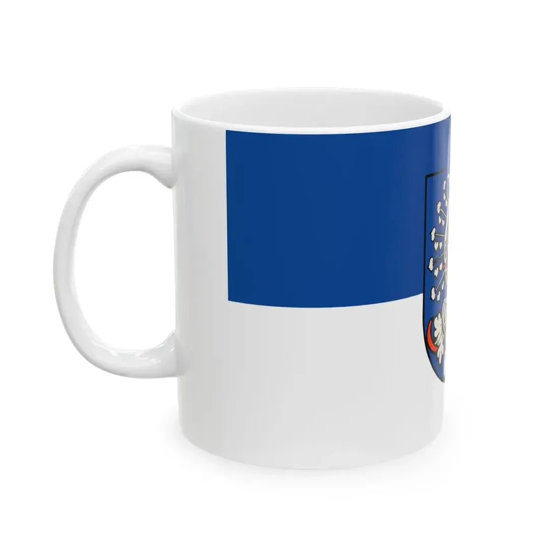 Flagge Schweinsberg (Germany) White Coffee Mug - Go Mug Yourself