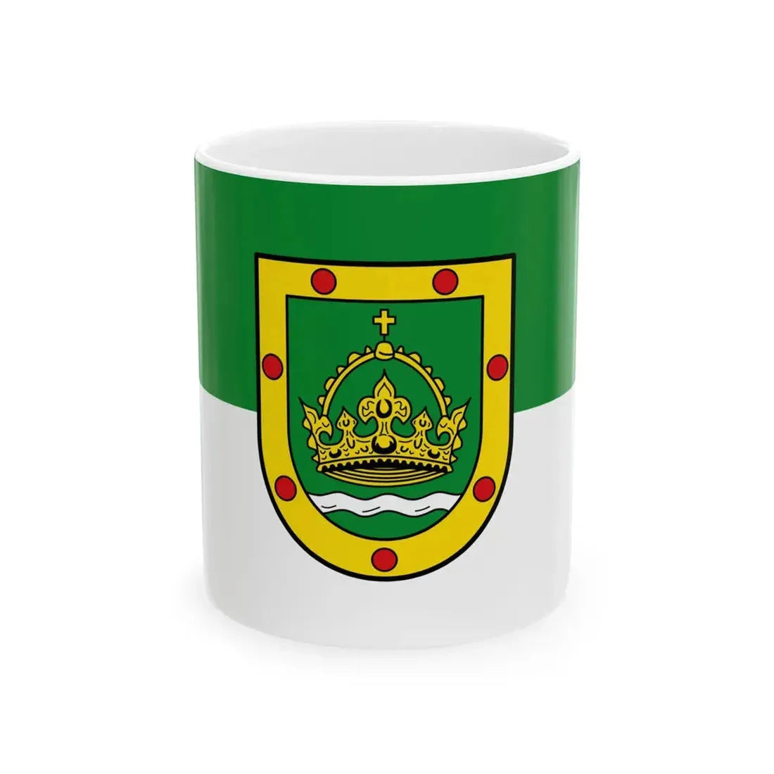 Flagge SG Hollenstedt (Germany) White Coffee Mug 11oz - Go Mug Yourself
